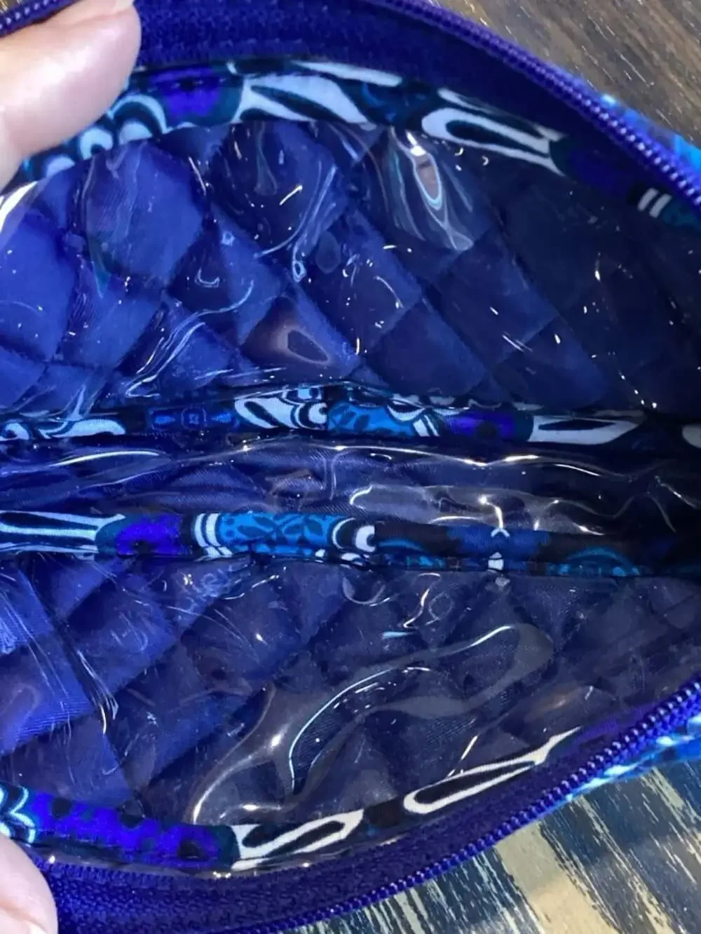 Vera Bradley blue tapestry
